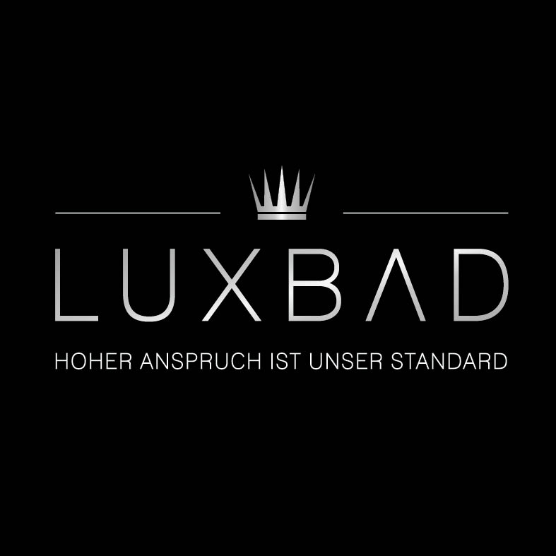 Logo-Gestaltung mit Anwendung für Visitenkarte | Luxbad